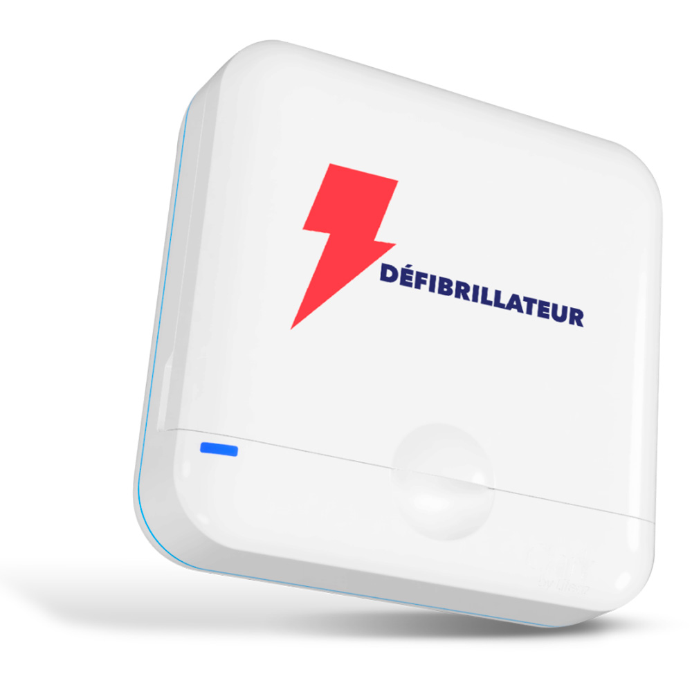 Connected defibrillator
